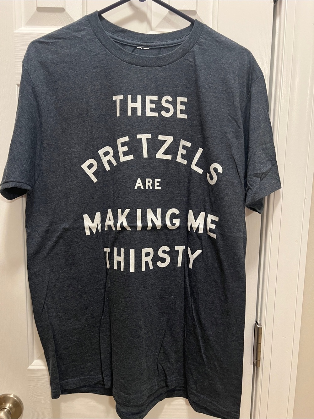 Seinfeld Graphic Crewneck T‑Shirt - Navy with White Text